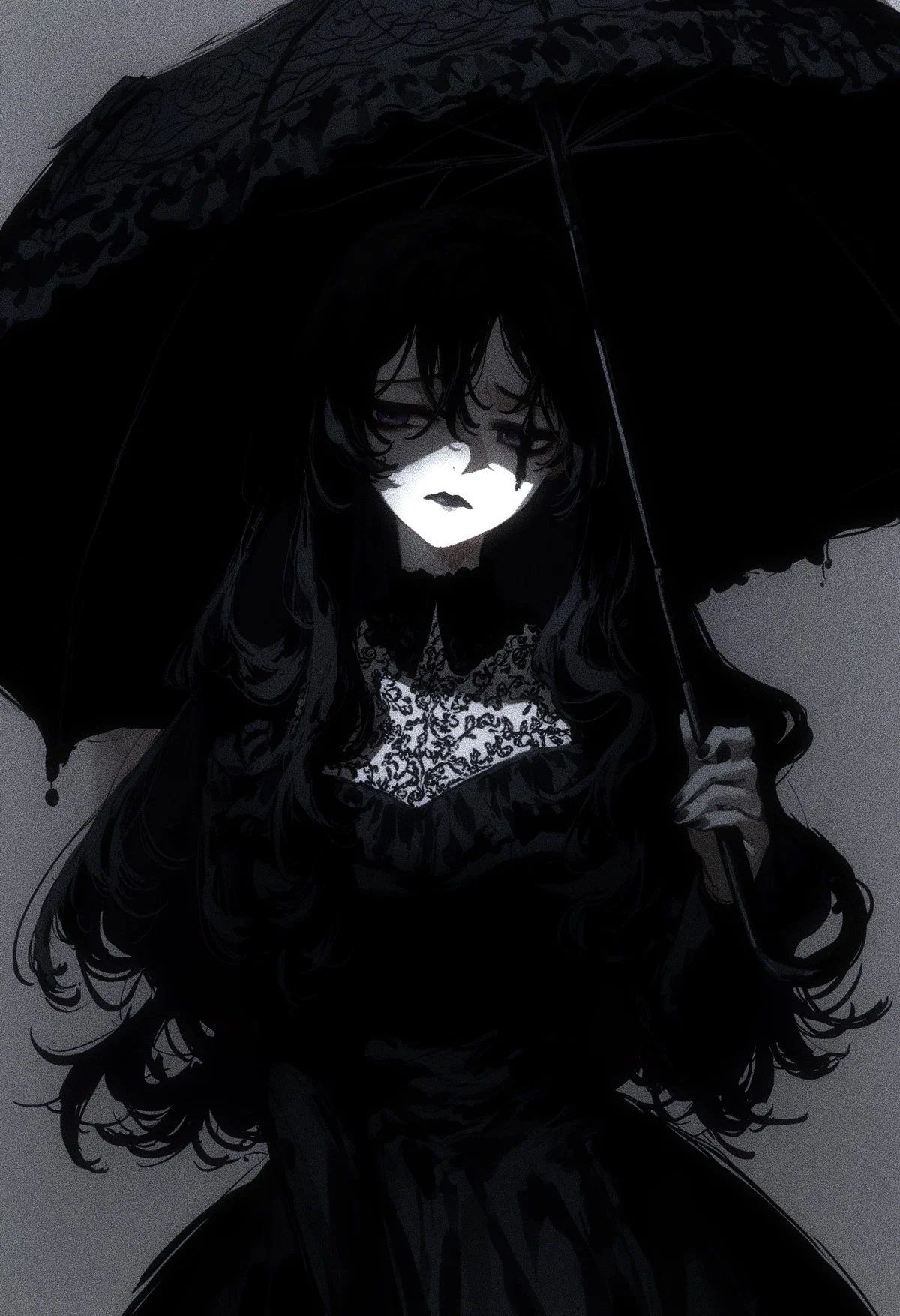 Lilith Knox ★ the woman with black umbrella 