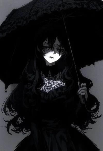 Lilith Knox ★ the woman with black umbrella 