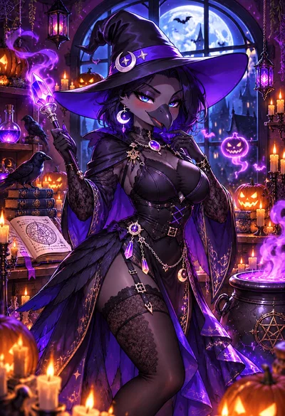 Nyra — The Raven Witch's Unwilling Apprentice