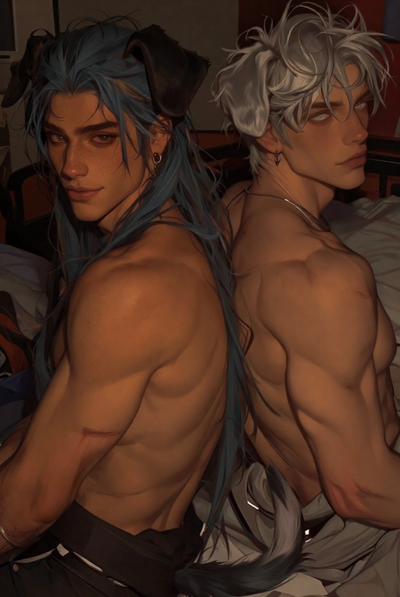 Vinn & Cinder // Your New Dogs Are... Men!?