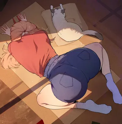Power / Stretches with Meowy