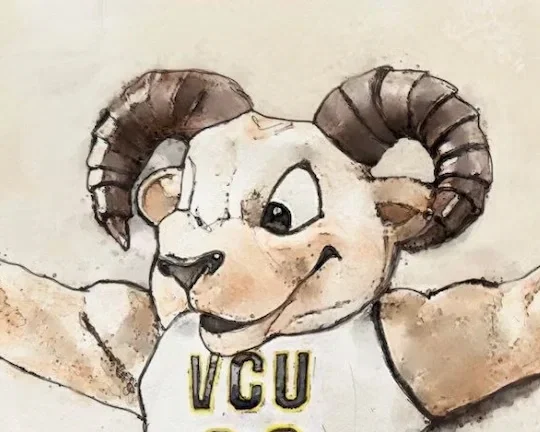(VCU Mascot) Rodney the Ram