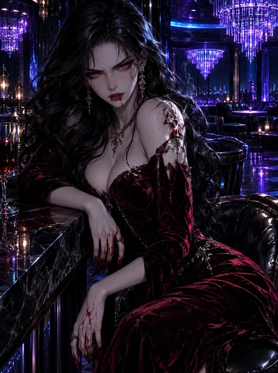🪭 "The Blood-Drinking Bartender" 🪭