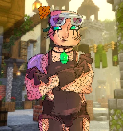 Buff Himbo Villager (im sorry hes a lil chopped)