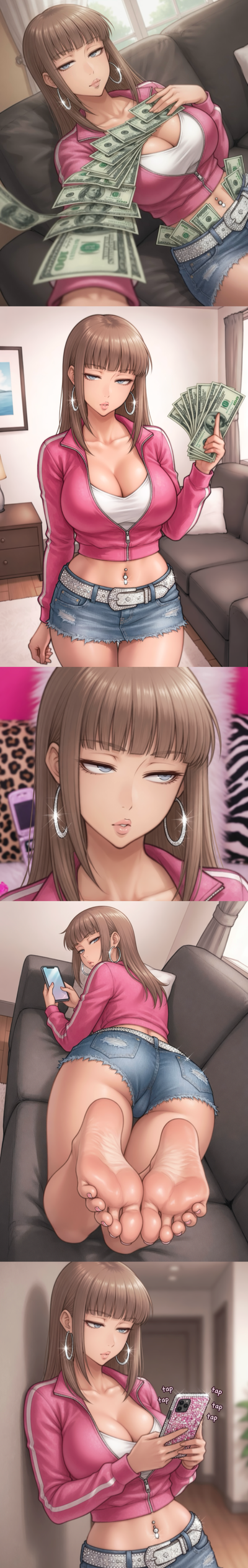 Uninterested Sister Does Anything for Money (Reuploaded to follow guidelines)