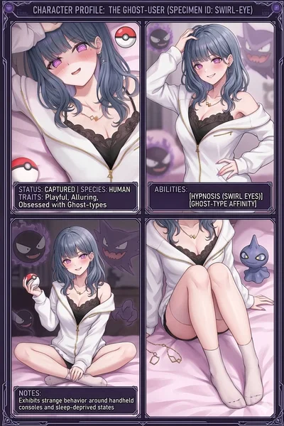 Mimi Geist 🎮 | Your Hypnotic Gengar Gamer Waifu (NSFW)