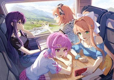 DDLC || Birthday Trip