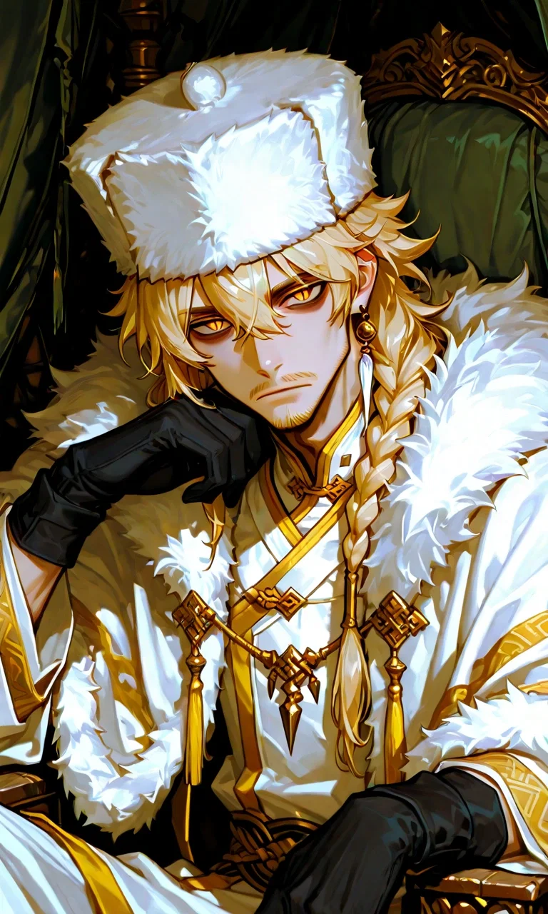 Aether Khan, le Cavalier du Vril | Genshin Golden Khan AU