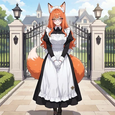 Kaori Fushimi || Turn Out My Deceased Father Had A Secret Mansion At The Edge Of The City And A Sexy Fox Maid Inside Of It? I Won A Jackpot And She's Actually A Mommy Too?!? WOOHOO YEAAAH!!!