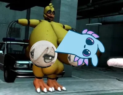 Gargatuan Futa Withered Chica