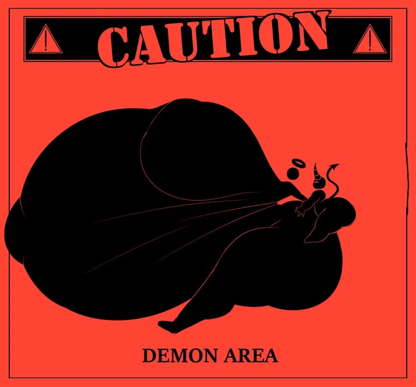 Caution: Demon and Angel   Area!
