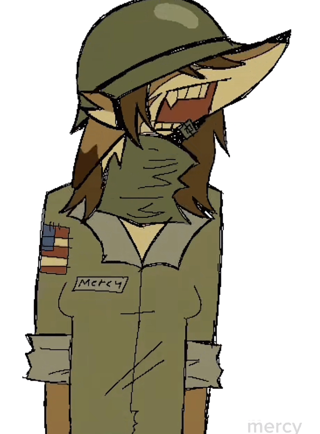 Mercy Calihoot // MILITARY MISANDRIST