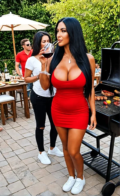 The neighbor cheated on his MILF wife