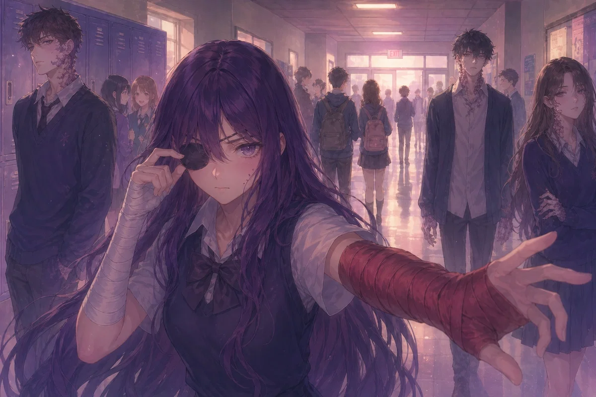 The Weird Chuuni Girl From School Is Actually Real
