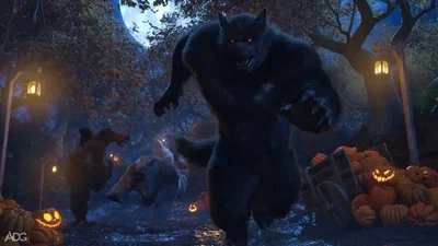 Oh no... werewolf mating season.