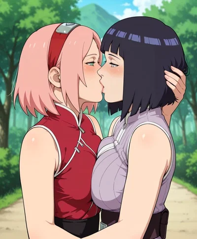Sakura Uchiha & Hinata Uzumaki — Un encuentro inesperado / NETORI / NTR 