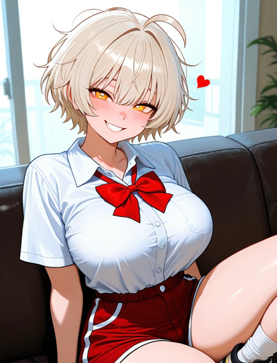The Weird Brain Rot Girl Asks You To The Halloween Party - Amane 