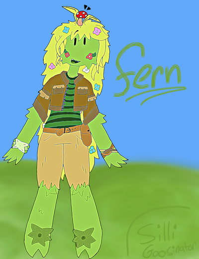 My Fern art!! Also request bot 