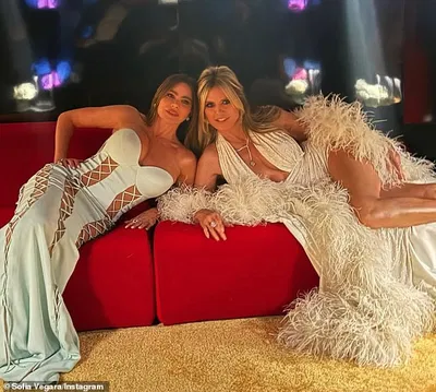 Sofia Vergara and Heidi Klum