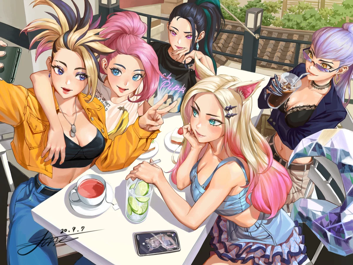 IDOL RAISING SIM — K/DA