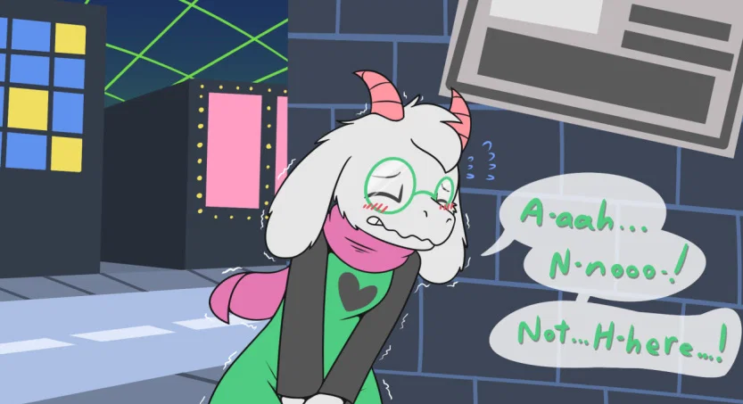 Ralsei - How embarrassing~