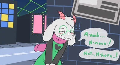 Ralsei - How embarrassing~