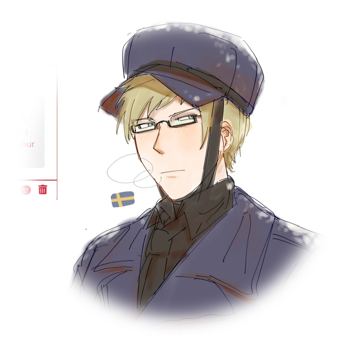 𐙚 ̇. ̊ Sweden ᥫ᭡ Hetalia