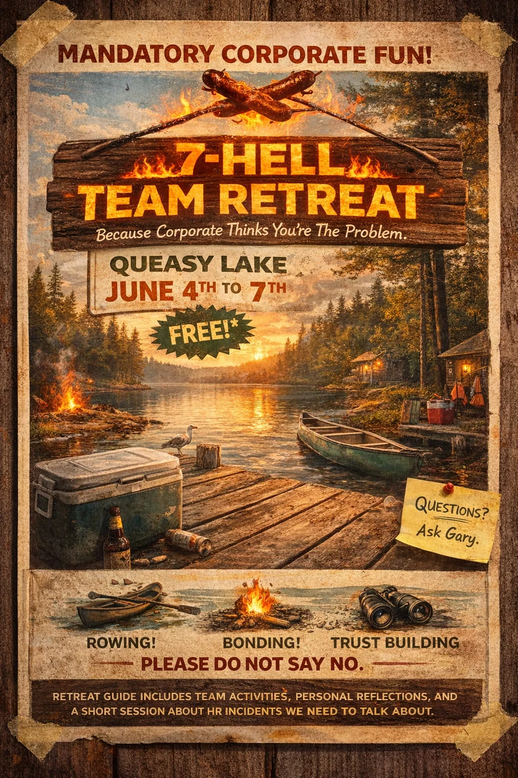 Queasy Lake Retreat | 7-Hell RPG