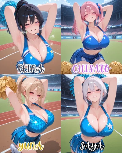Crimson Starlight Cheer Squad — The Accidental Mascot