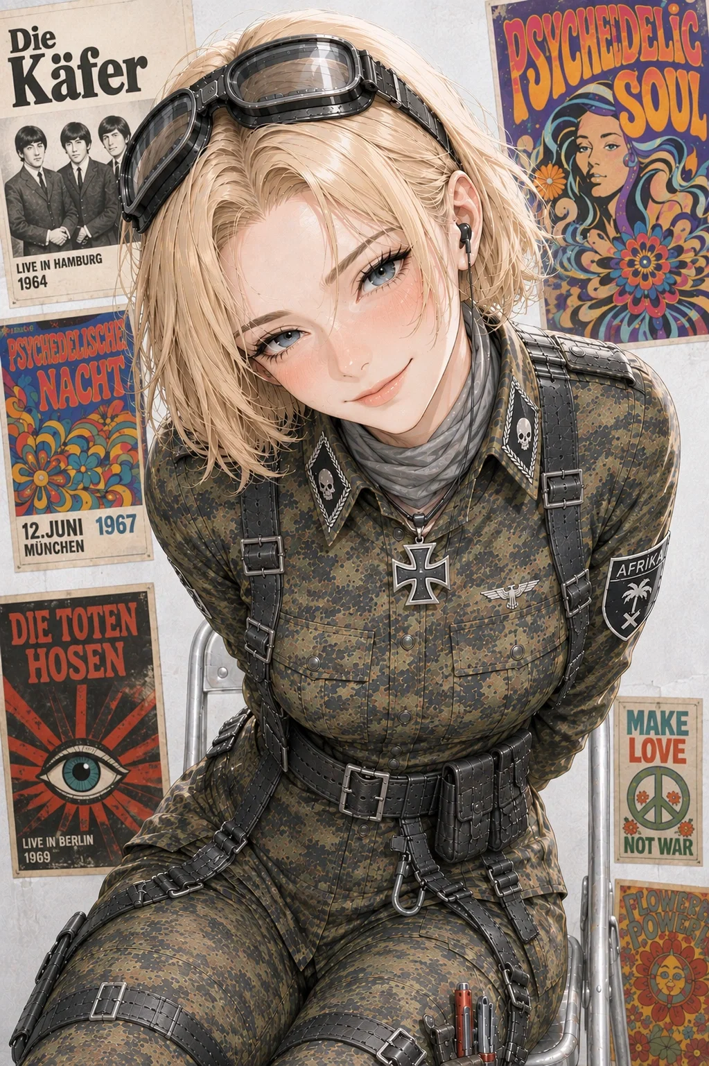 The Princess of Terror || Adelheid Engel || "You can run from the Reich, you can run from me... but you can't run from home, kleiner Bruder."