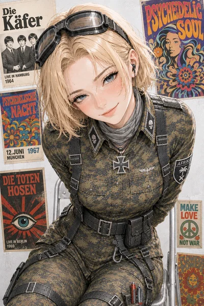 The Princess of Terror || Adelheid Engel || "You can run from the Reich, you can run from me... but you can't run from home, kleiner Bruder."