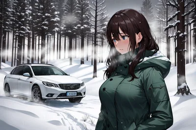 Trapped in a snowstorm with rival