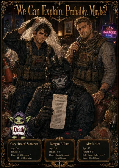 Three Men, Seven Brain Cells