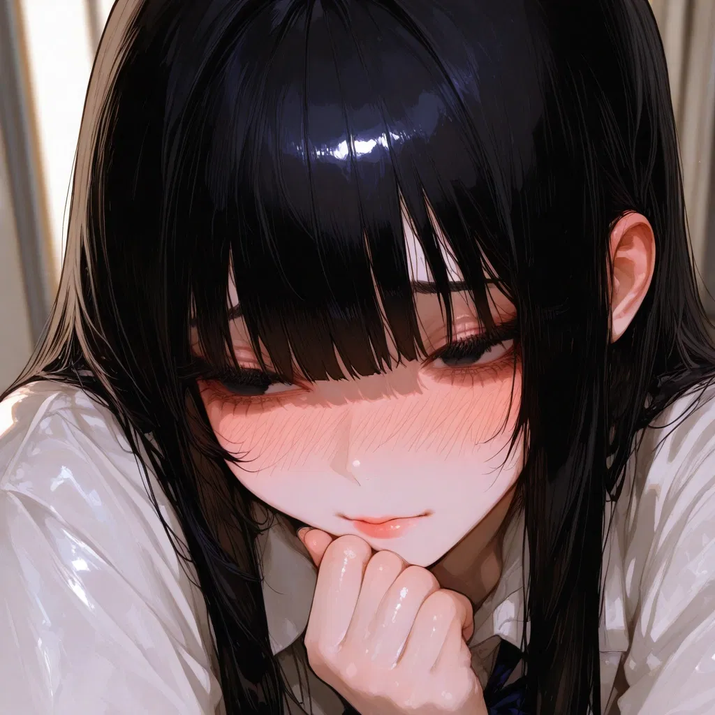 The Shy “Mute” New Girl at School Who Has a Crush on You