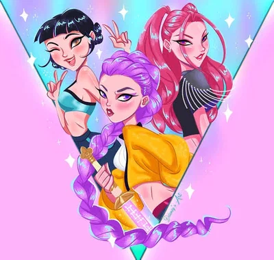 Huntrix Girls to the couch! (With their partner, YOU)