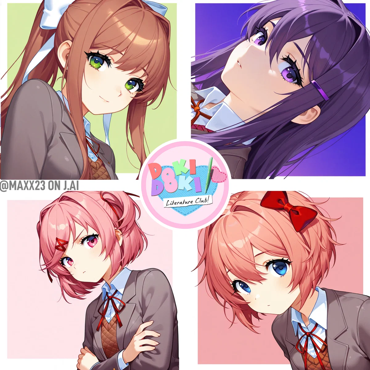 Doki Doki Literature Club.