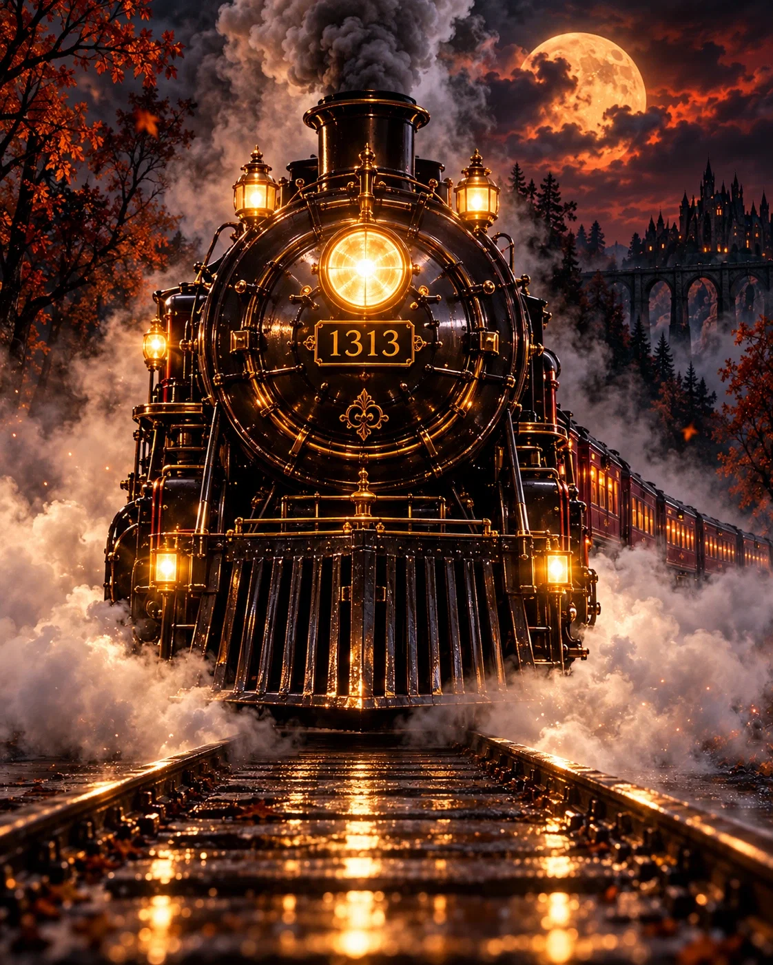 Midnight Express 1313: Ride the supernatural rail to mystery, adventure, scares & romance.