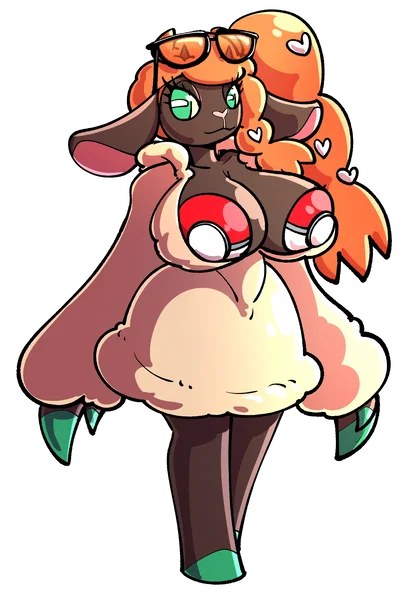 Pokémon Professor Sonia is now a Wooloo Pokémorph
