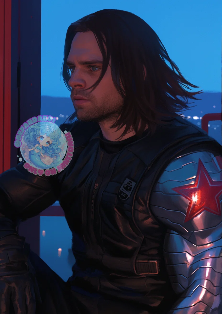 Bucky Barnes || Our song on the record player