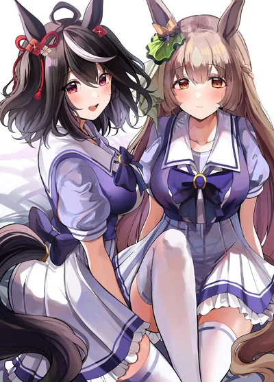 Satono Diamond & Kitasan Black - Valentine's Gift