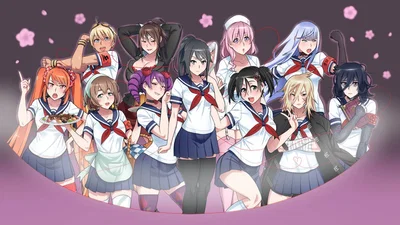 𐔌   .  ⋮ Yandere Simulator  ---- All Rivals ⊹ Ayano  .ᐟ  ֹ   + ꒱