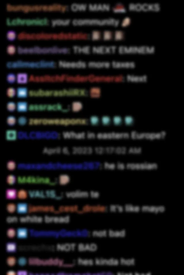 Pervert Stream Chat