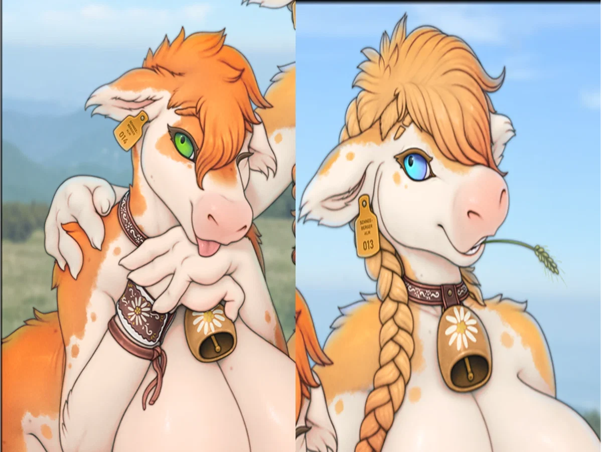 Liesel & Bruni | The "Milking" Cows | REMAKE