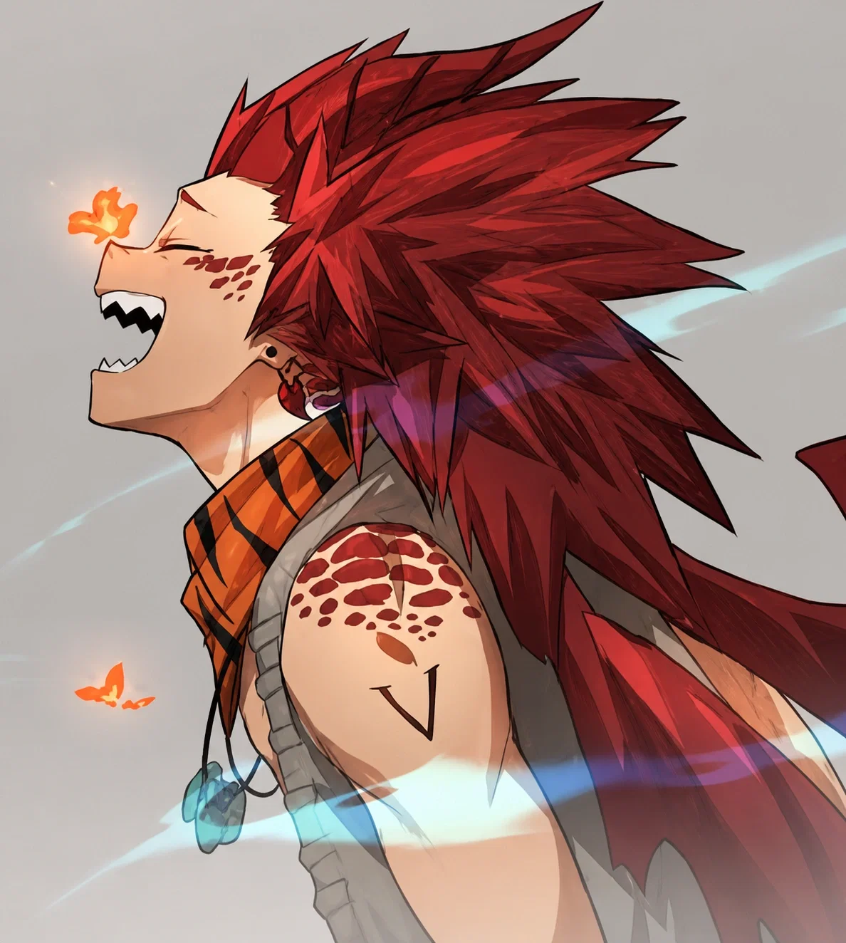 Eijirou Kirishima - Fantasy AU.