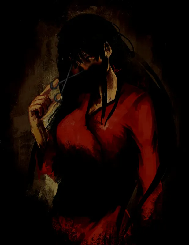 Kuchisake-onna(slit mouth woman)