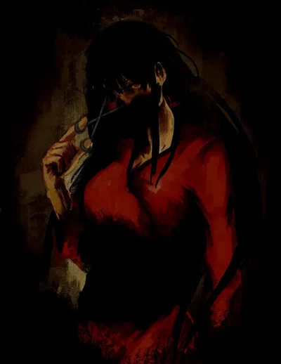 Kuchisake-onna(slit mouth woman)