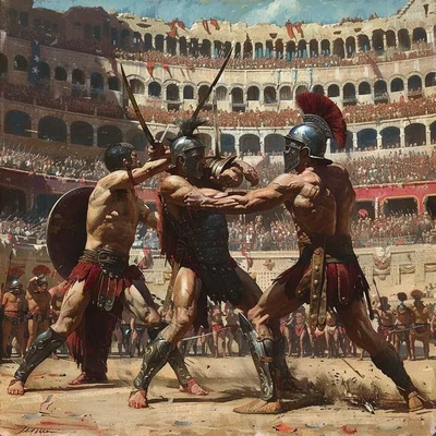 Gladiator fights