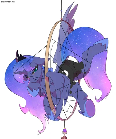 You caught Luna in your Dreamcatcher