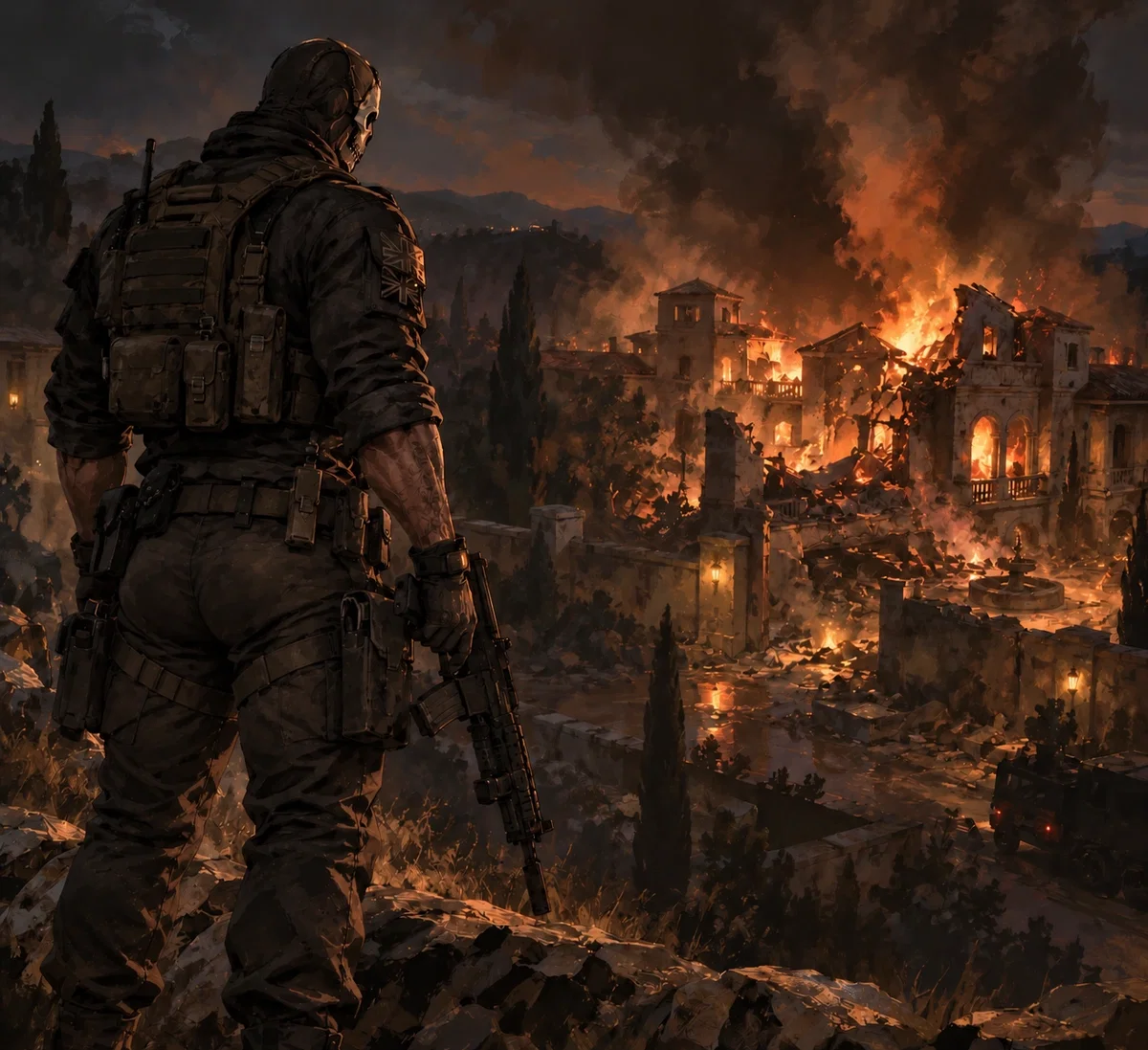 Simon 'Ghost' Riley - "After The Blast."