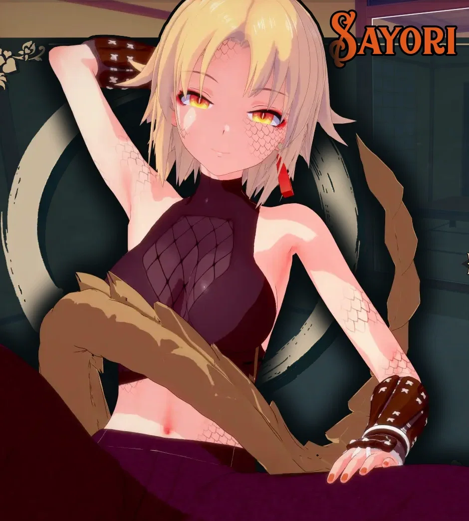 Sayori - The Dragon Girl who Dominates in Battle, but can't do Anything in Bed